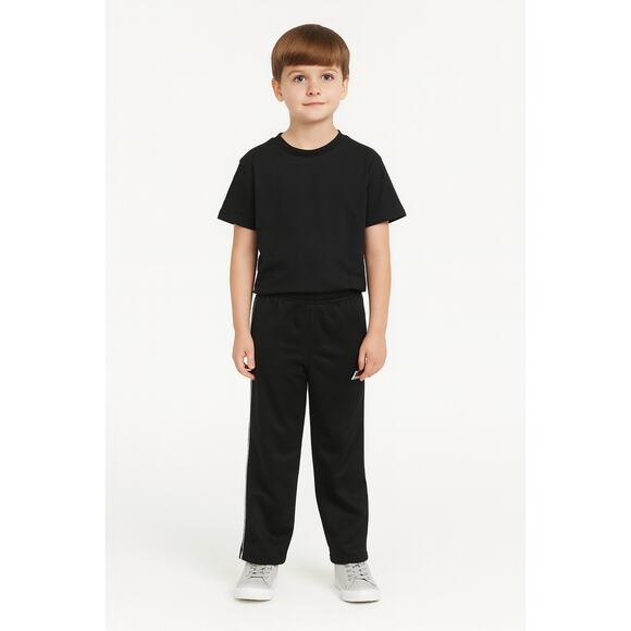 Excellent condition Russell Athletic Boys' Black Track Pants – Size M (10/12) - Picture 1 of 5